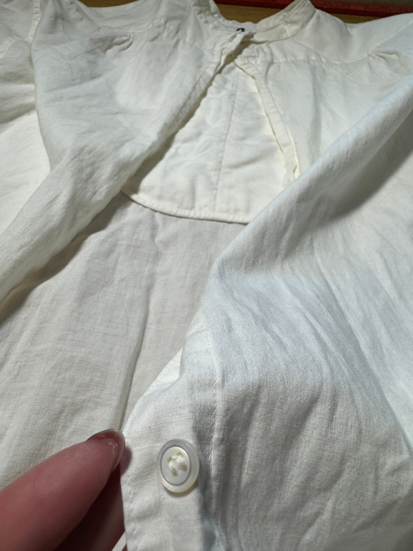 Antique Cotton Suit/Tuxedo Shirt