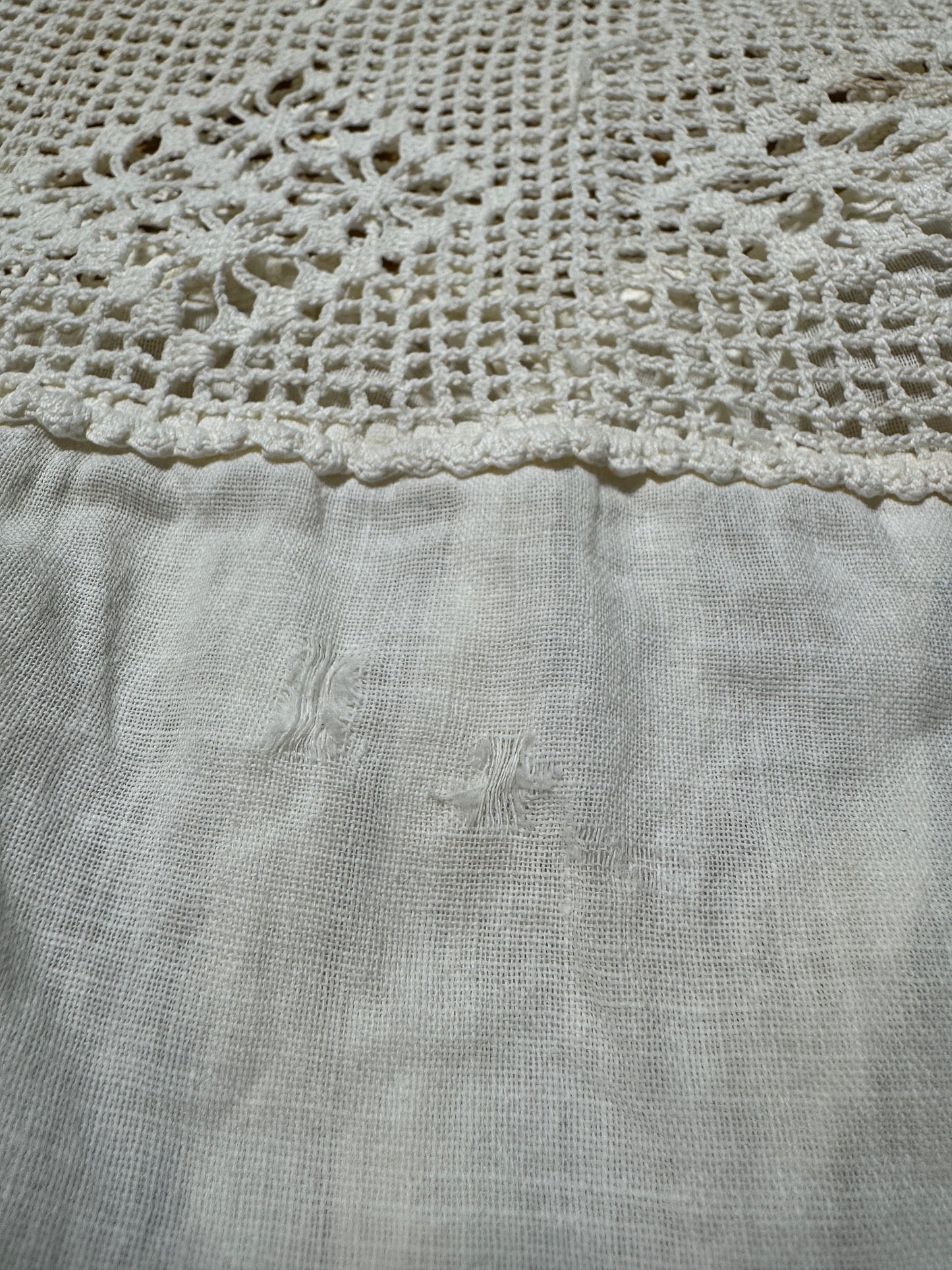 Antique Edwardian Corset Cover w/ Cap Sleeves