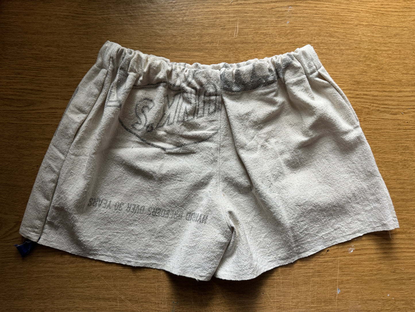Vintage Feedsack Shorts Peppard Seed