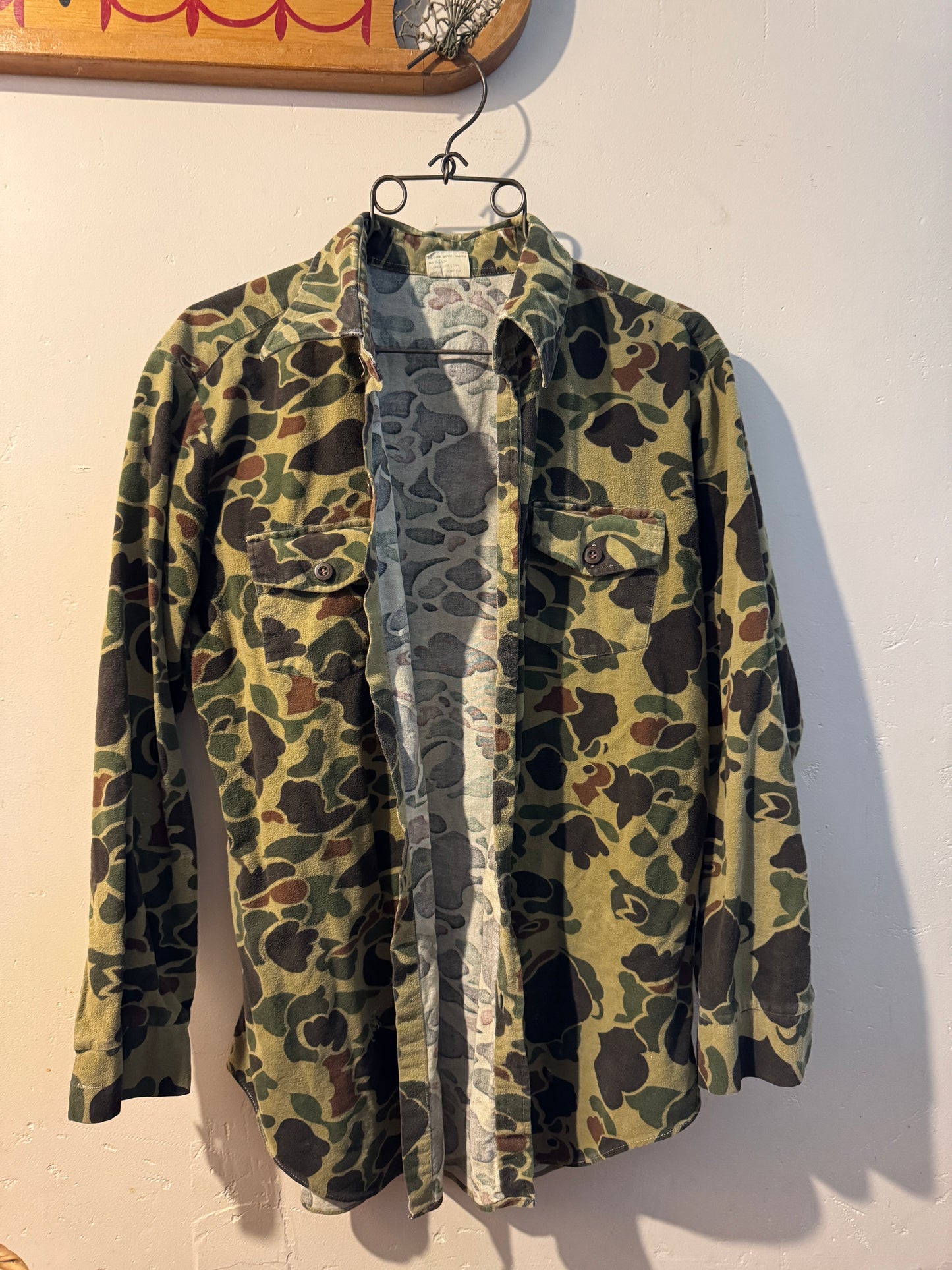 Vintage Camo Flannel
