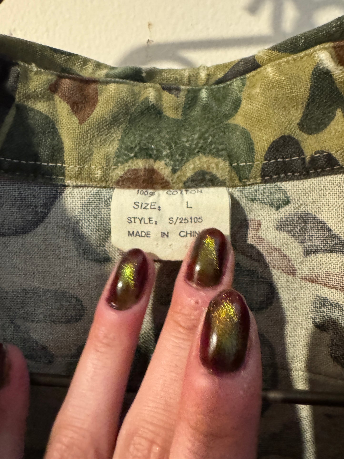Vintage Camo Flannel