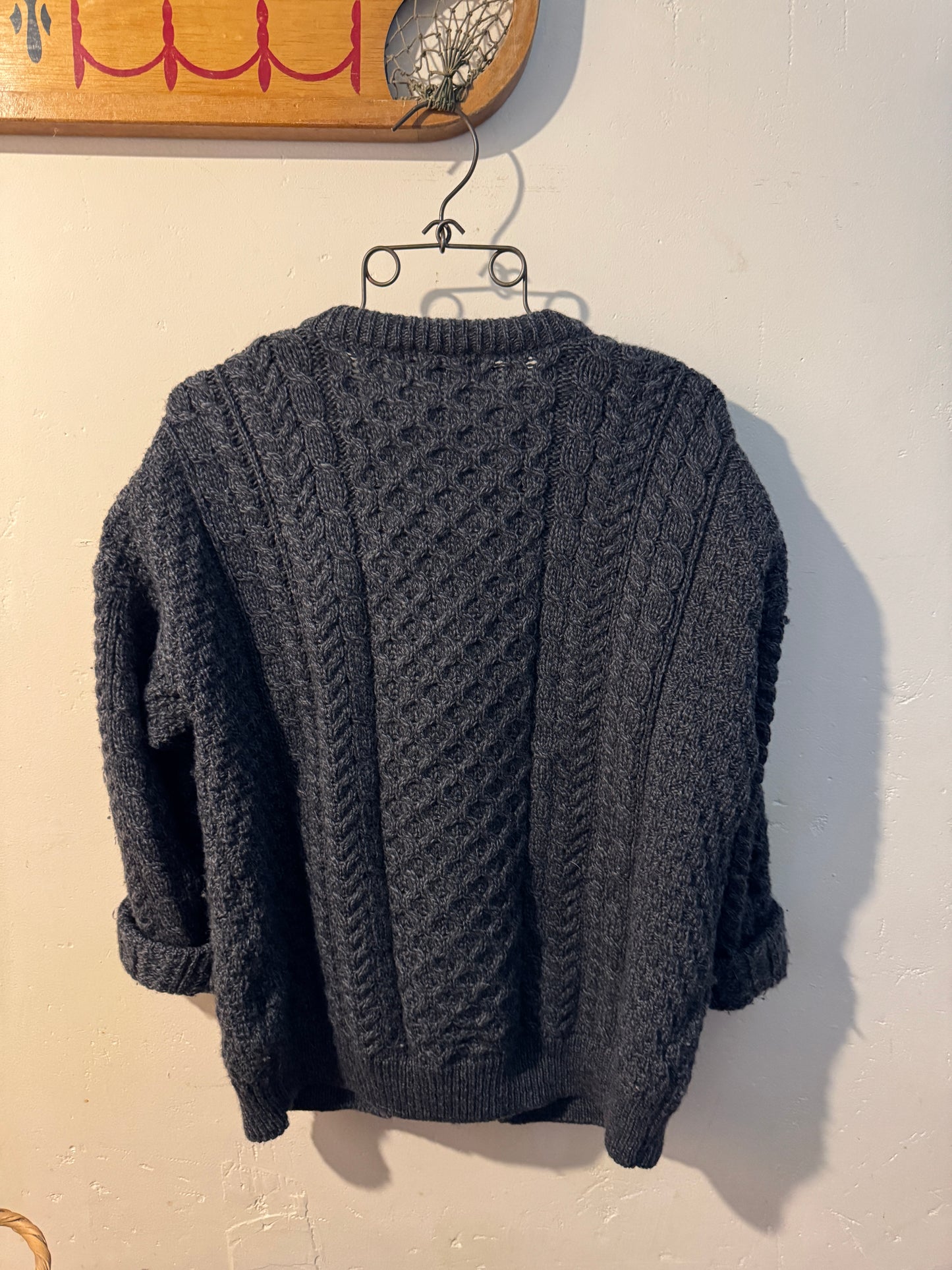 Navy Wool Sweater