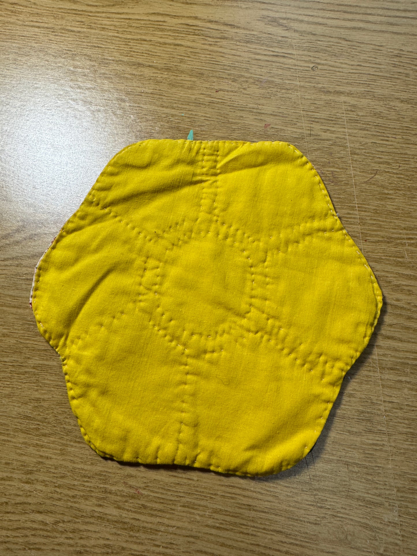 Vintage 1920s-30s Dresden Flower Hot Pad