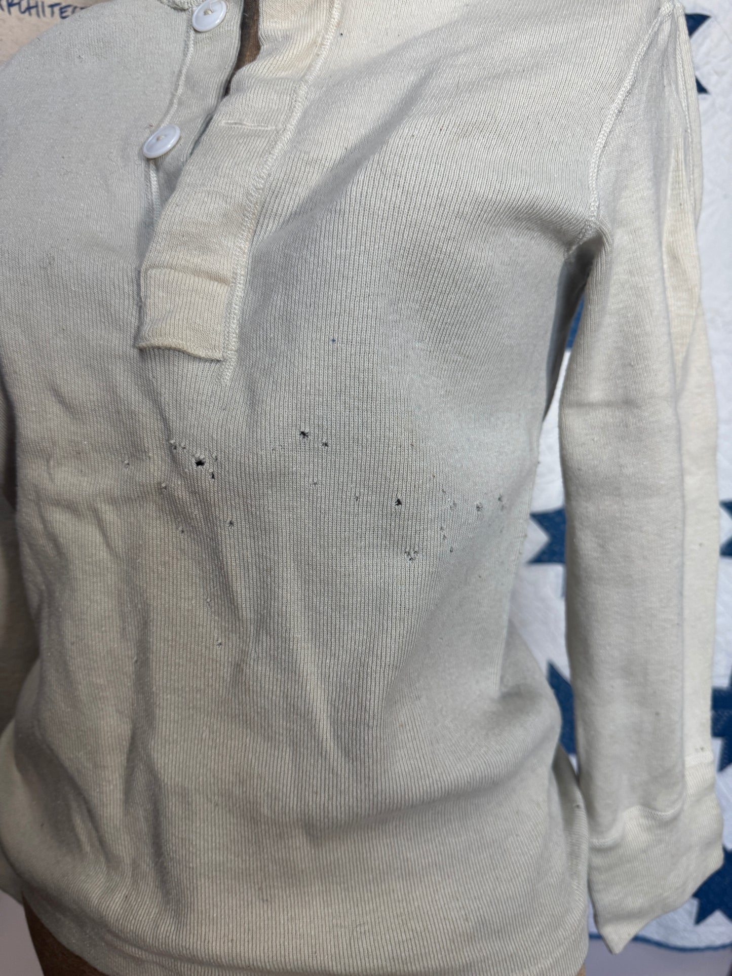 Vintage US Military Wool/Cotton Underlayer Shirt
