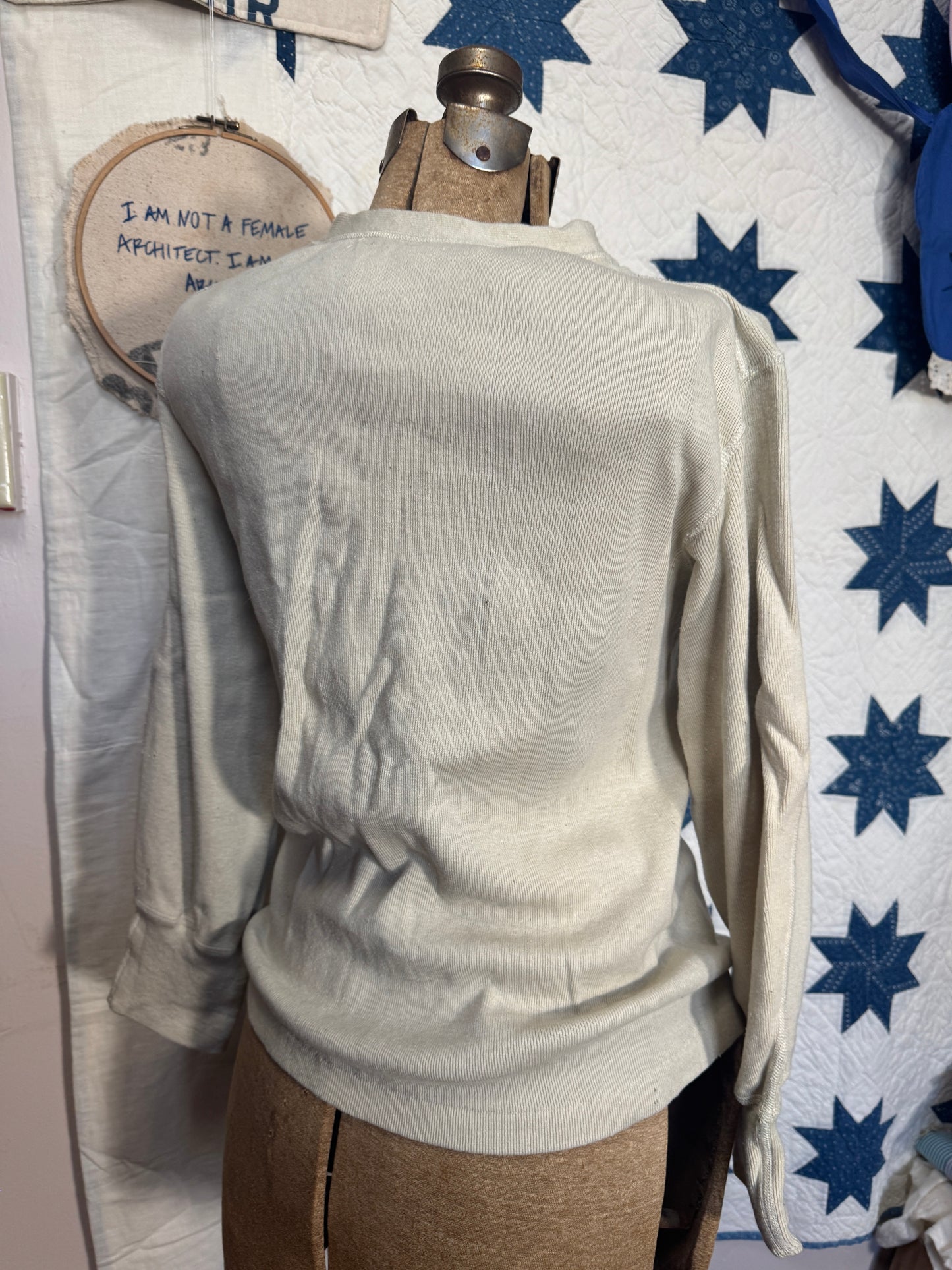 Vintage US Military Wool/Cotton Underlayer Shirt