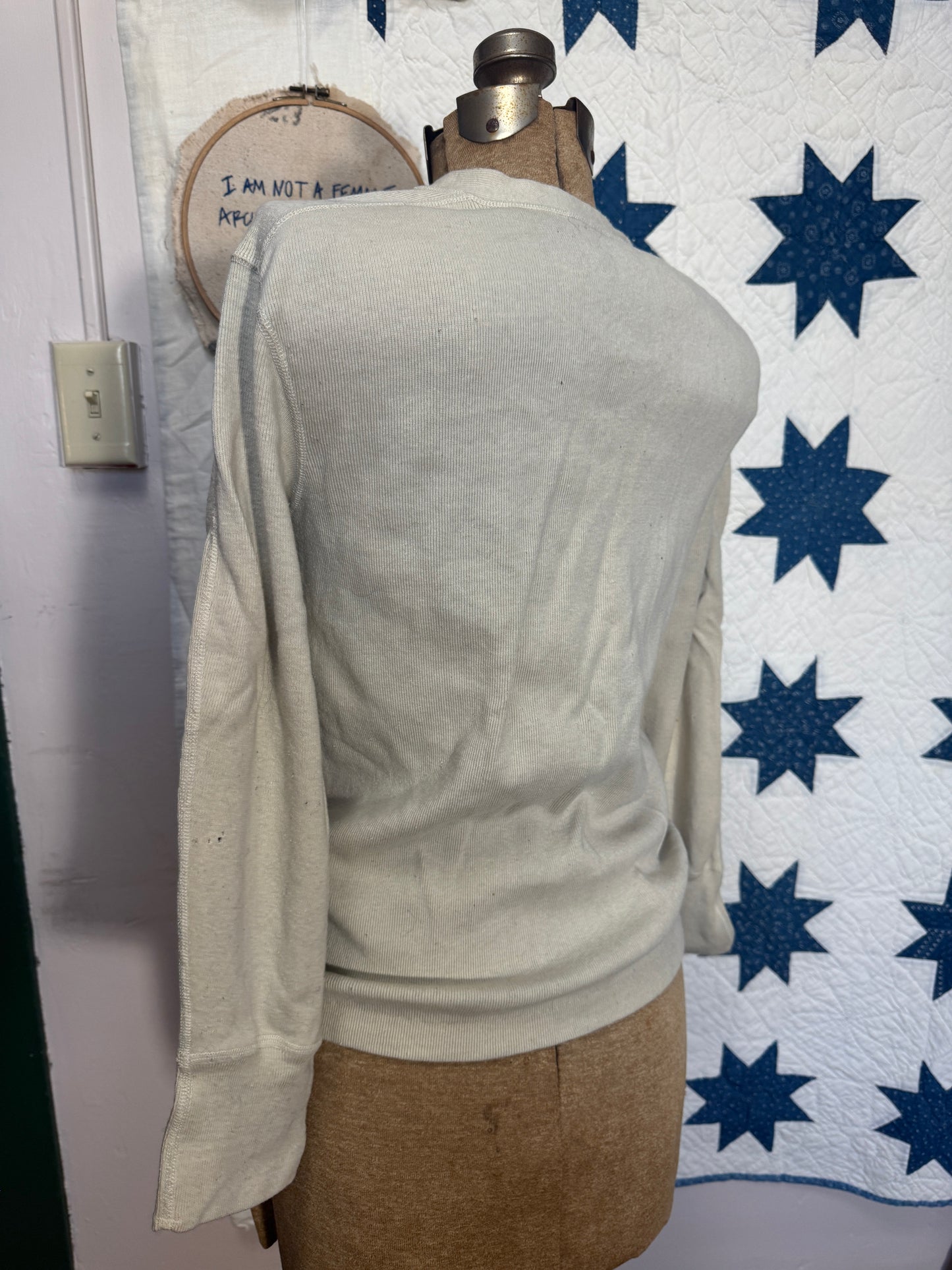Vintage US Military Wool/Cotton Underlayer Shirt