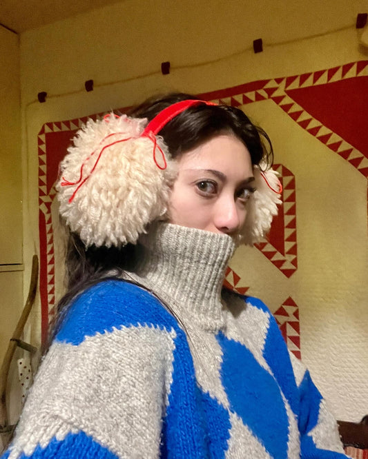 Made-To-Order Shearling Earmuffs