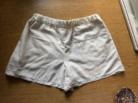 Vintage Feedsack Shorts Union Gold 1