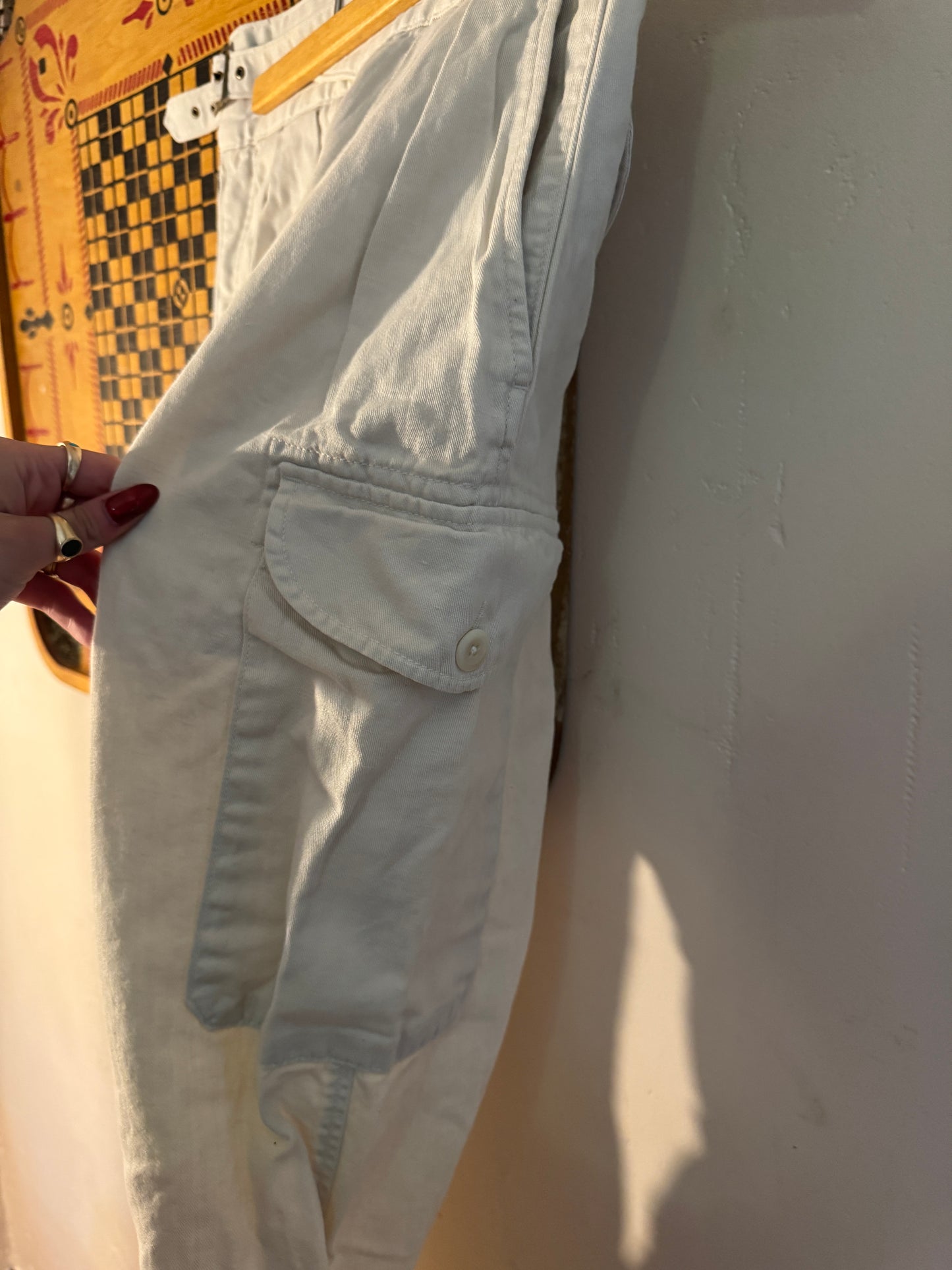Banana Republic Double Buckle Waist Trousers