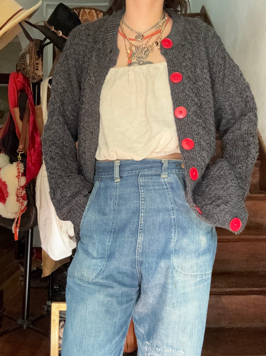 Navy Wool Sweater