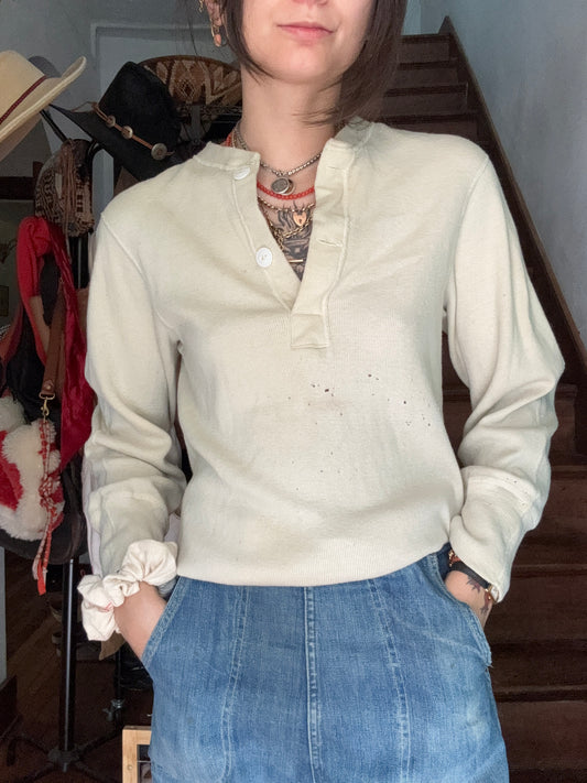 Vintage US Military Wool/Cotton Underlayer Shirt