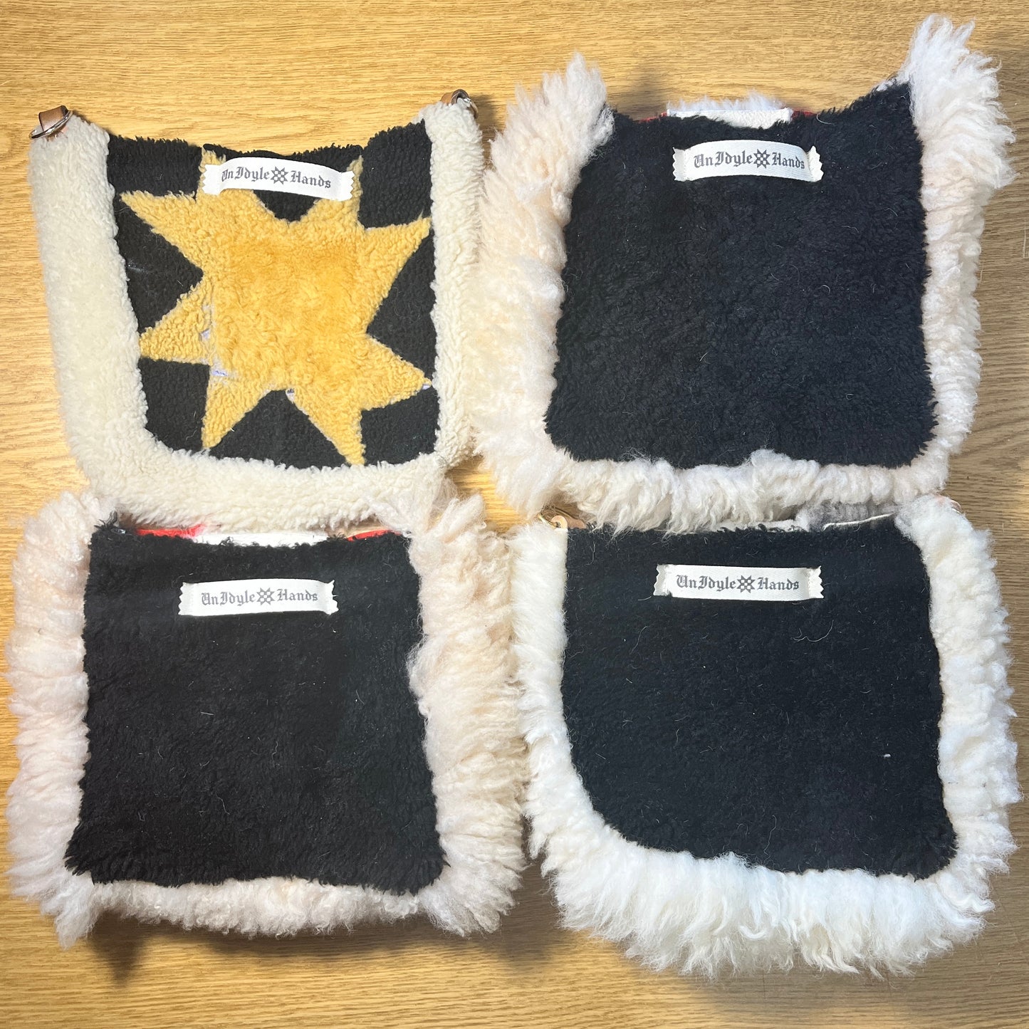 Mini Shearling 9-Patch Bag (Ready Made)